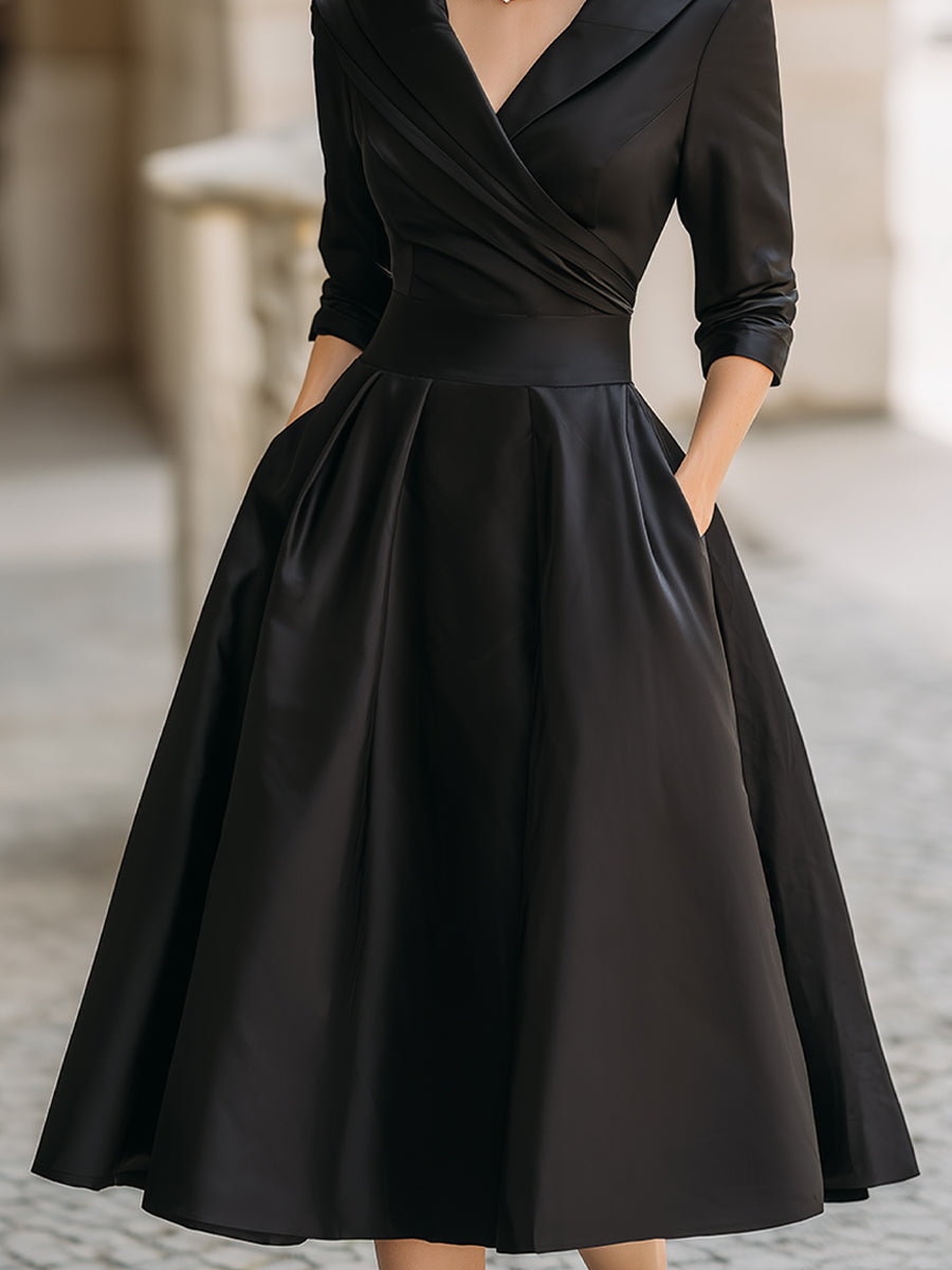 Lea™ - Elegantní midi šaty