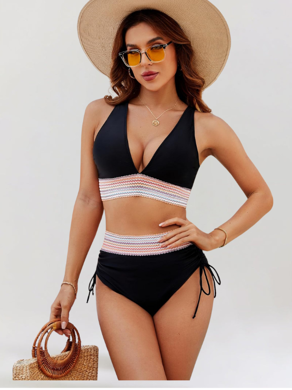 LIDIA | Bikiny set s kontrolou bříška a vysokým pasem