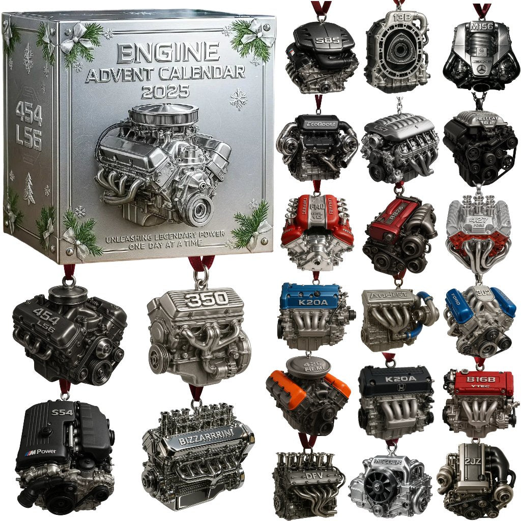 Adventní kalendář motorů 2025: Legendární síla, jeden den po druhém