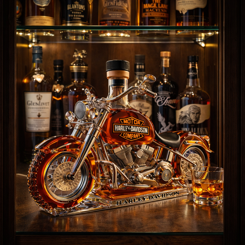 Limitovaná edice - Harley Whisky lahev