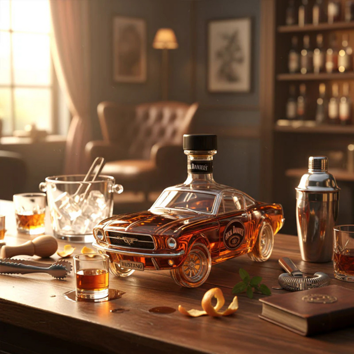 Mustang Whiskey Láhev