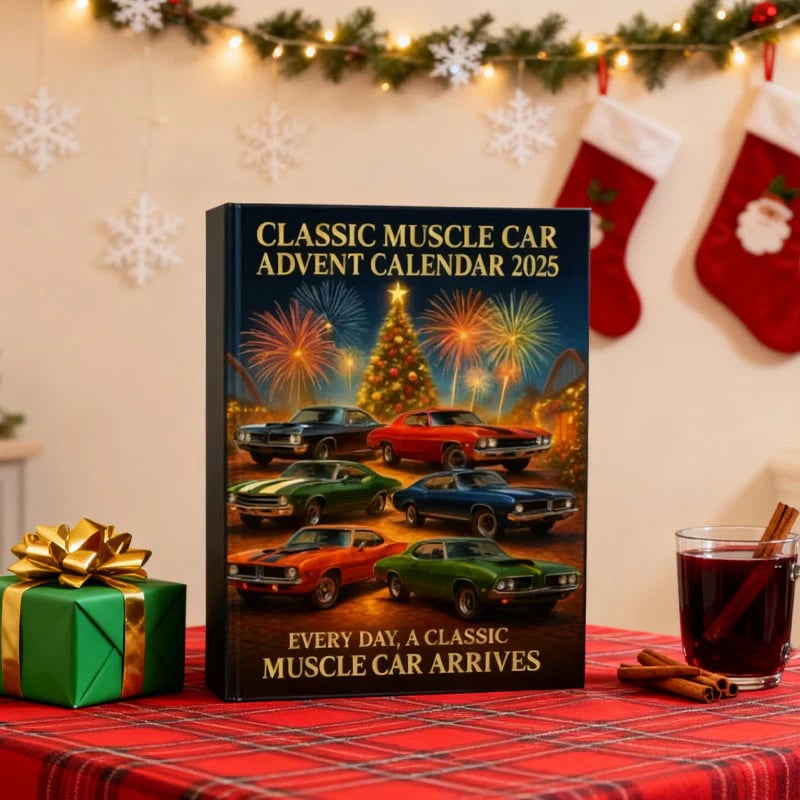 Adventní kalendář klasických automobilů typu Muscle Car 2025