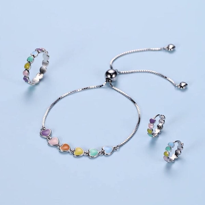 Sterling Silber Hund Pfotenabdruck Armband – Verstellbares Armband