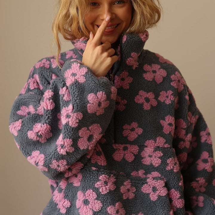 Sherpa Pullover – Boho-inspirované pohodlí