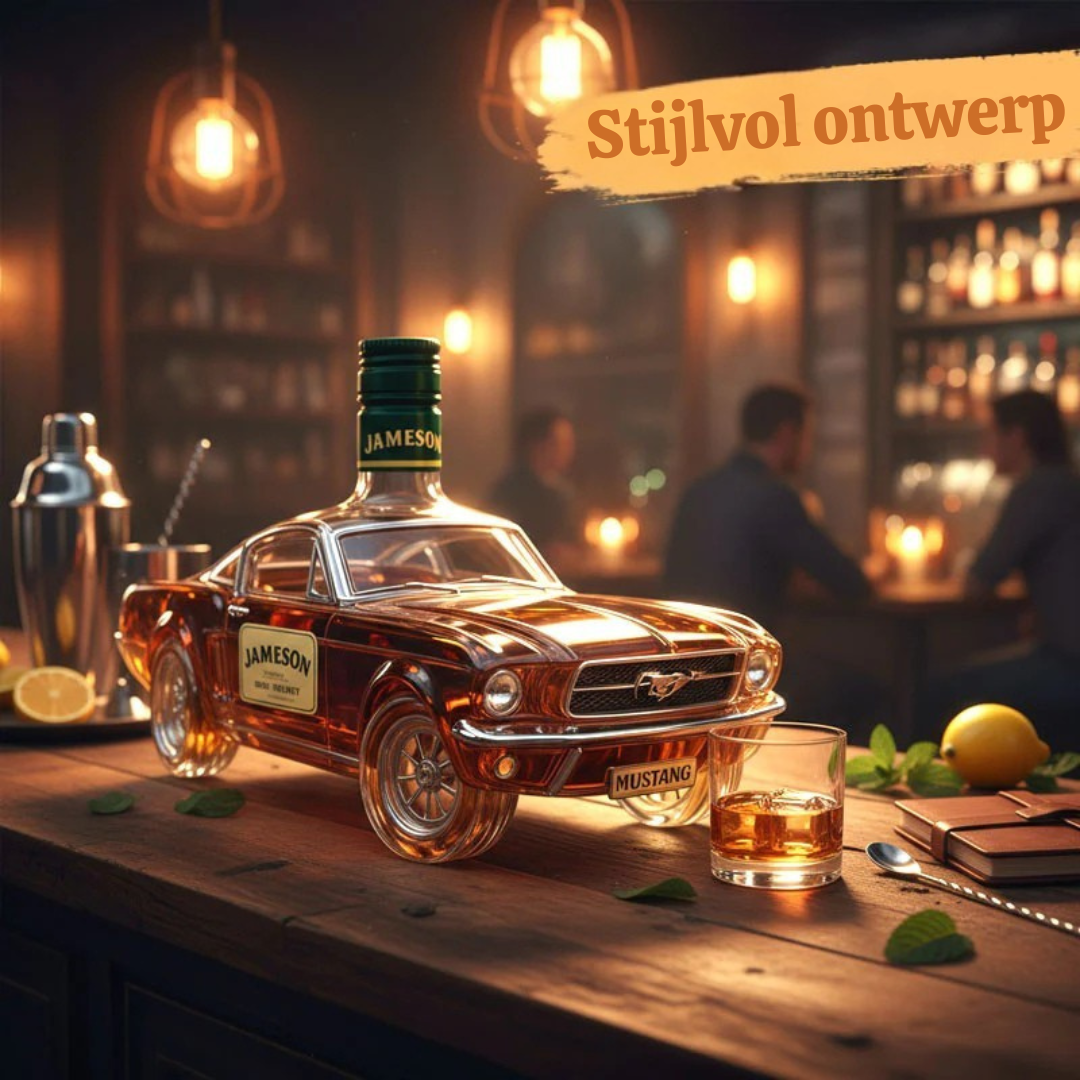 Mustang Whiskey Láhev