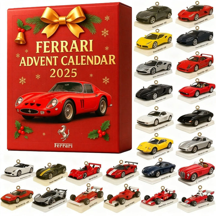 Adventní kalendář Ferrari F1 Racing Legends 2025 – Kolekcionářská edice
