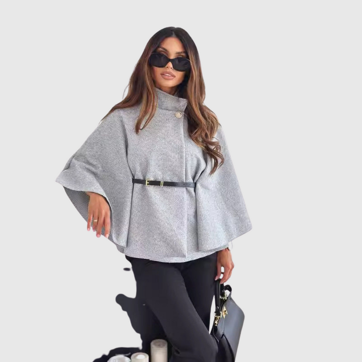 Růžena - Stylová motýlí bunda s páskem