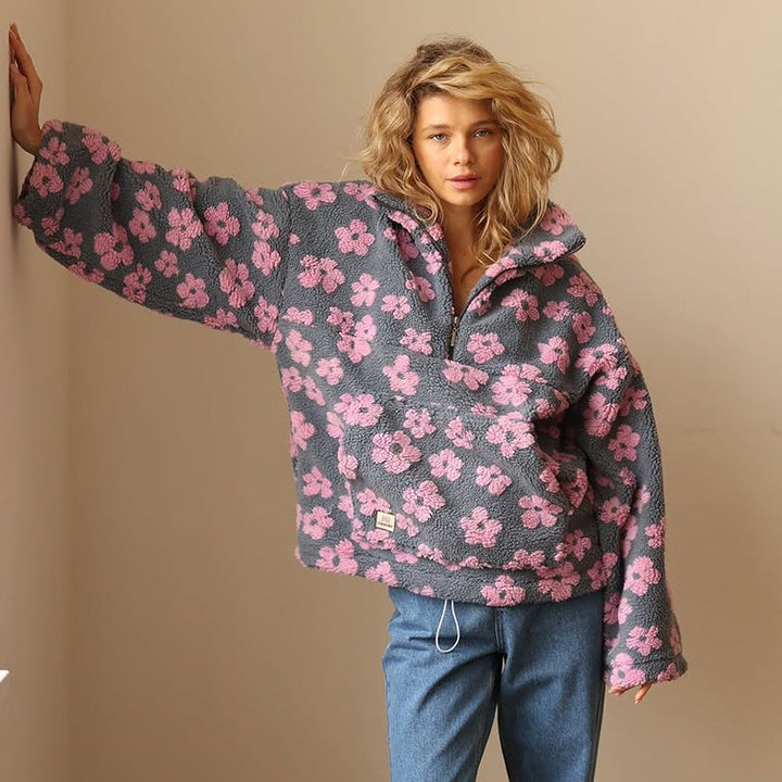 Sherpa Pullover – Boho-inspirované pohodlí