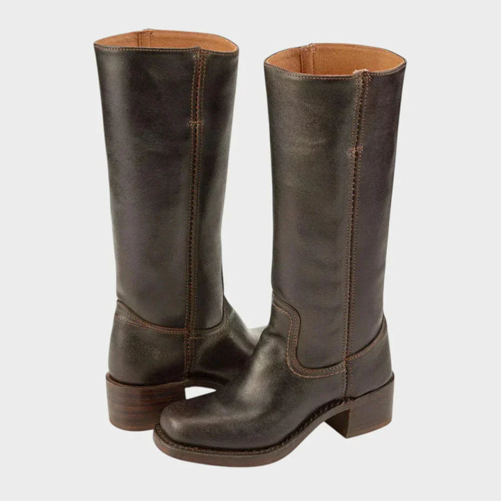 Fleur™ – Retro Kožené Boty