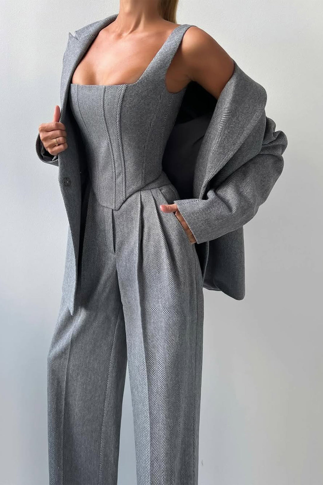 Dolce™ – třídílná sada s dvouřadovým sakem