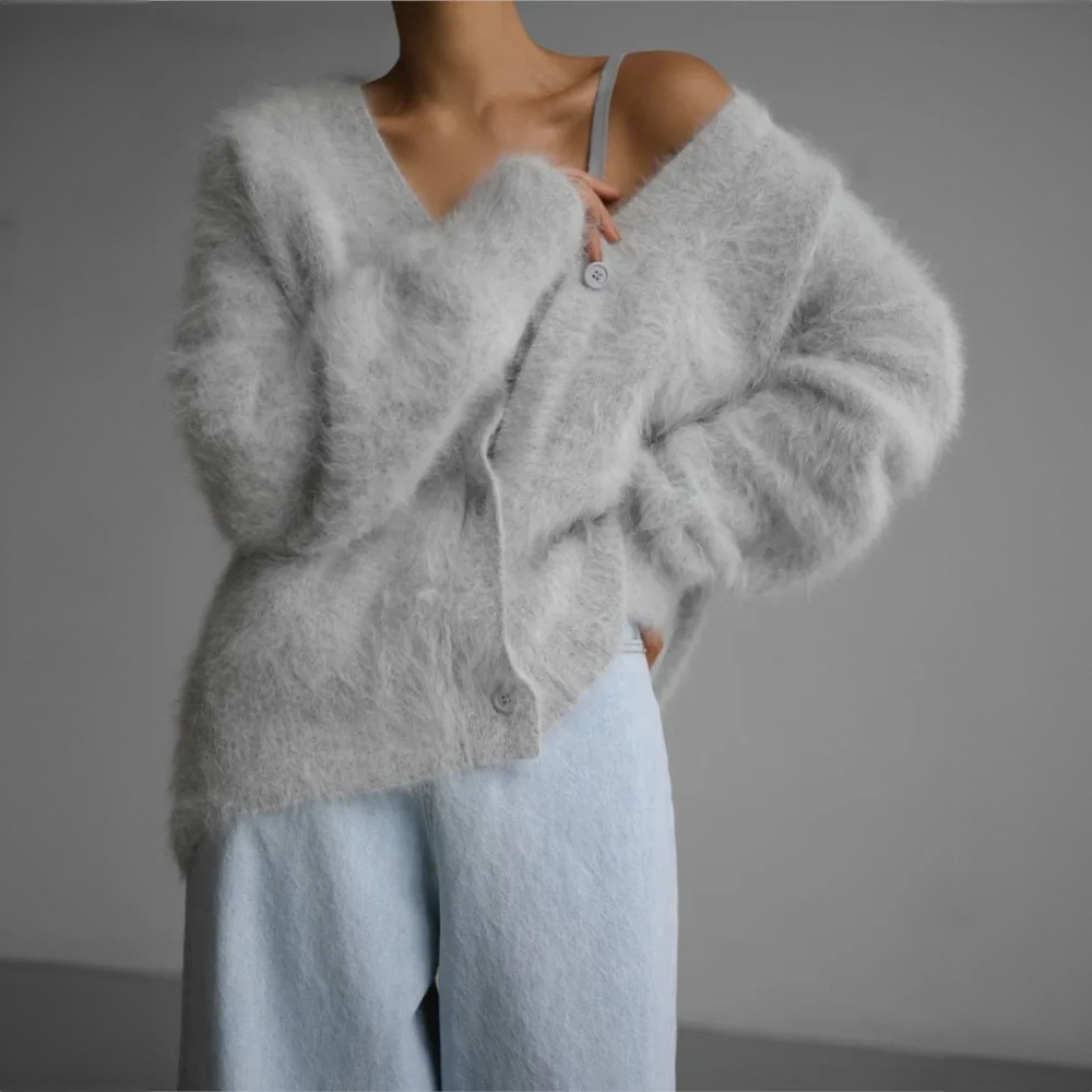 DHALIA | Elegantní oversize kardigan