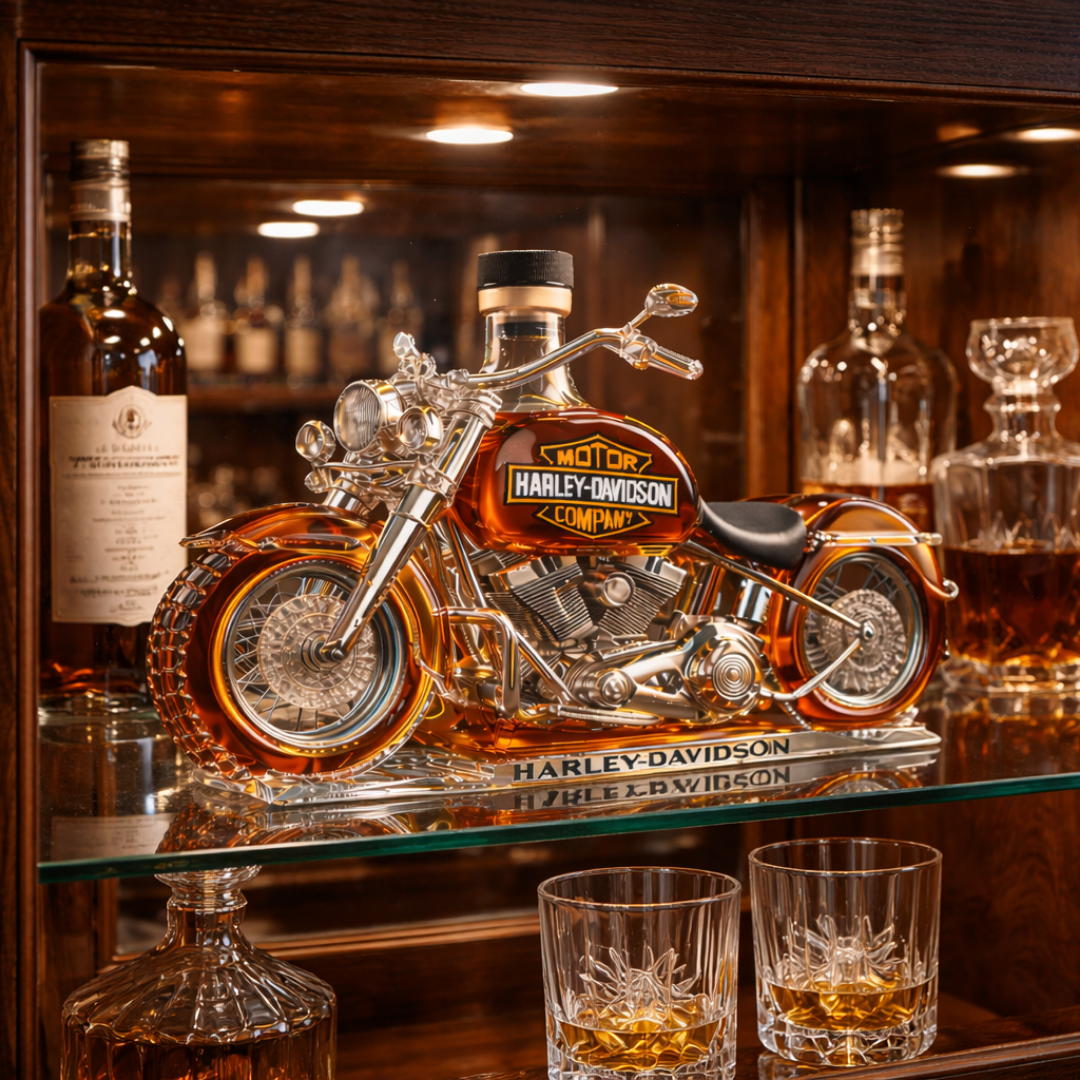 Limitovaná edice - Harley Whisky lahev