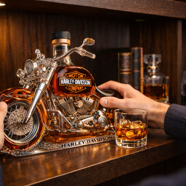 Limitovaná edice - Harley Whisky lahev
