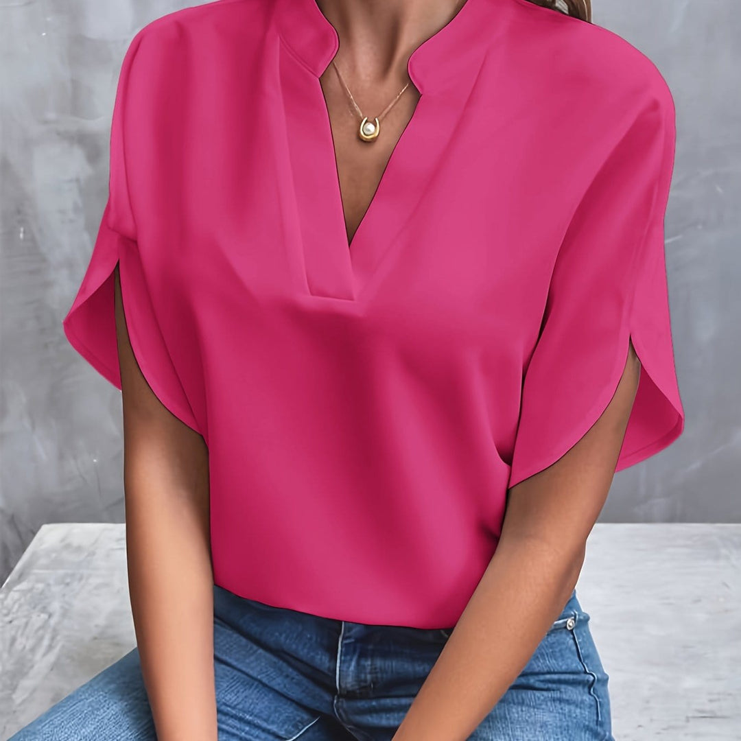 JULITA | Elegantní blůza s drapováním