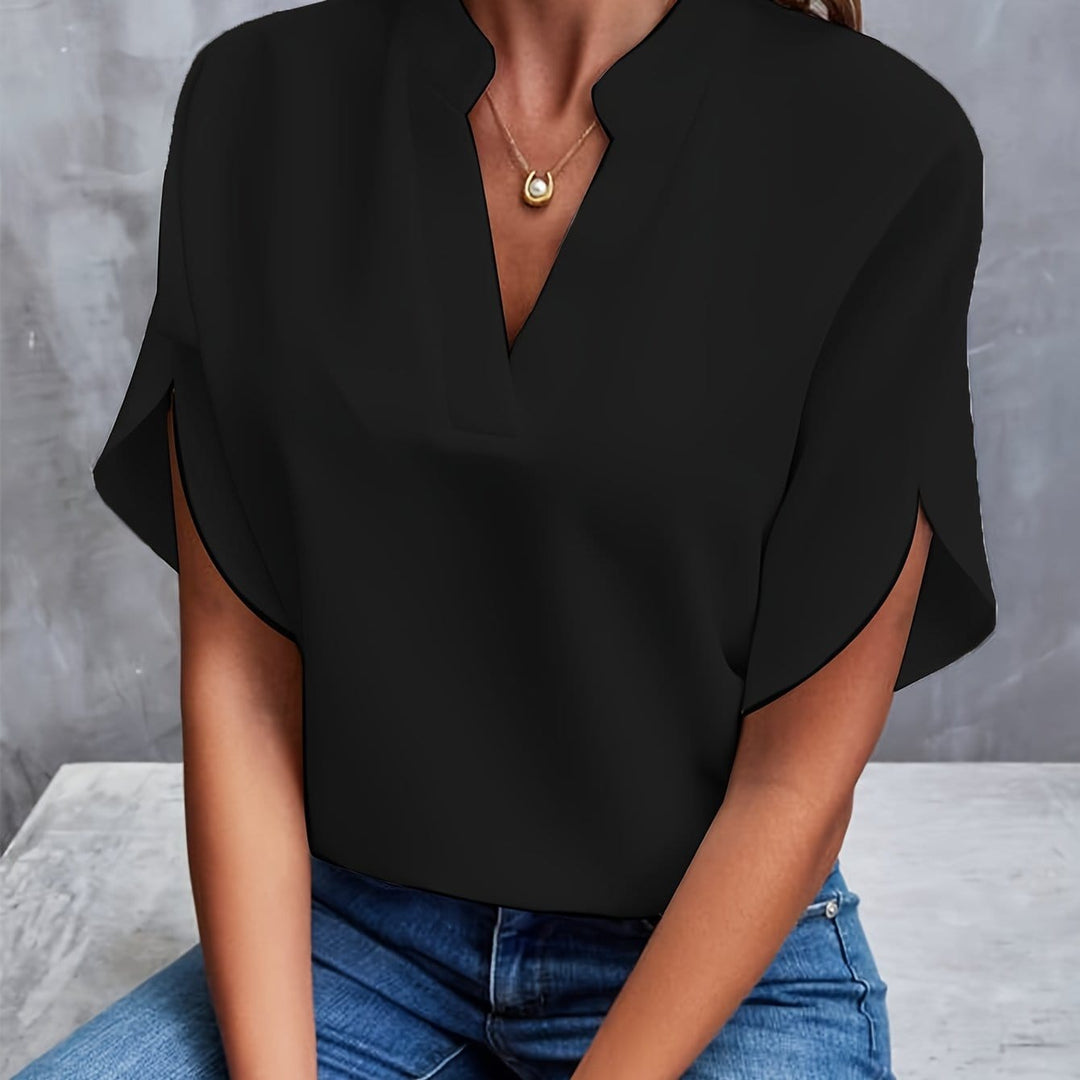 JULITA | Elegantní blůza s drapováním
