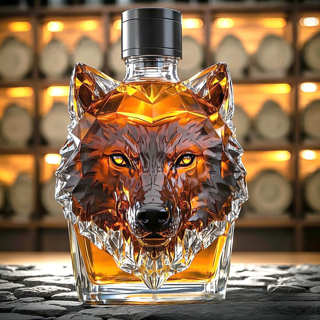 Wolf Wishkey Fles