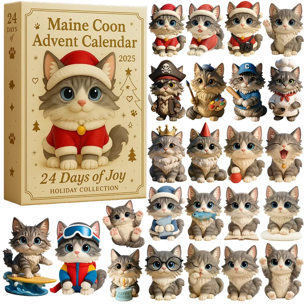 Zábavný Maine Coon | Adventní kalendář 2025