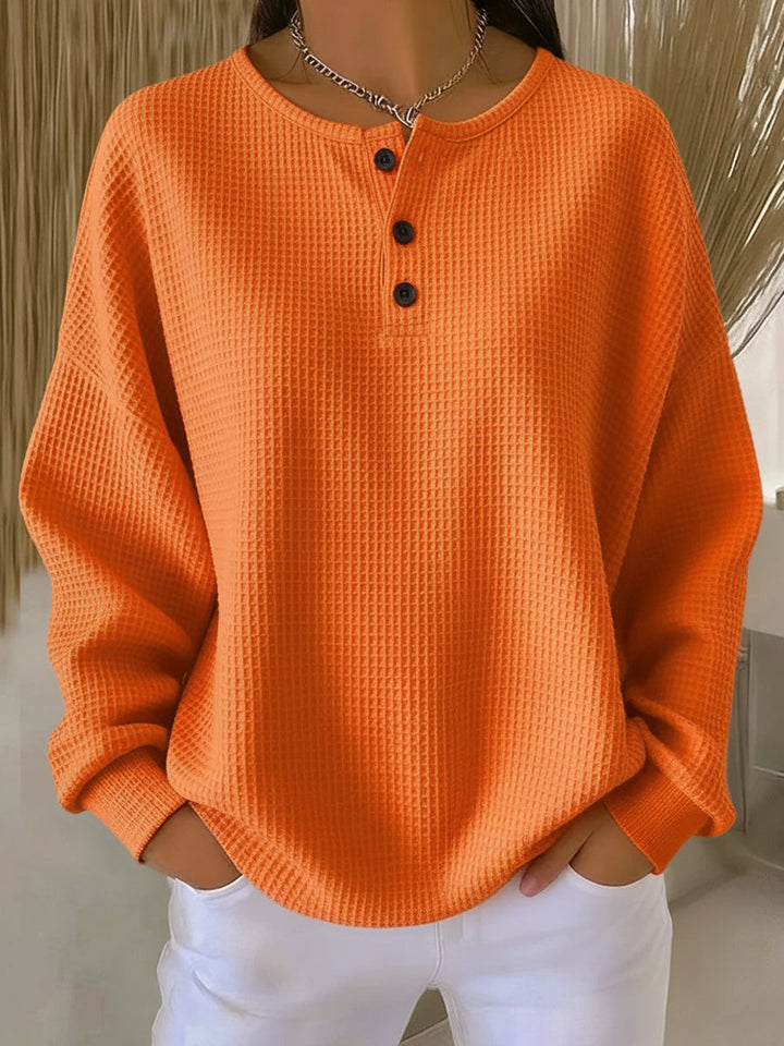 Snuvé™ - Volný kulatý výstřih Sweatshirt