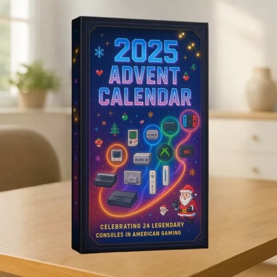 Klasický adventní kalendář pro konzole 2025