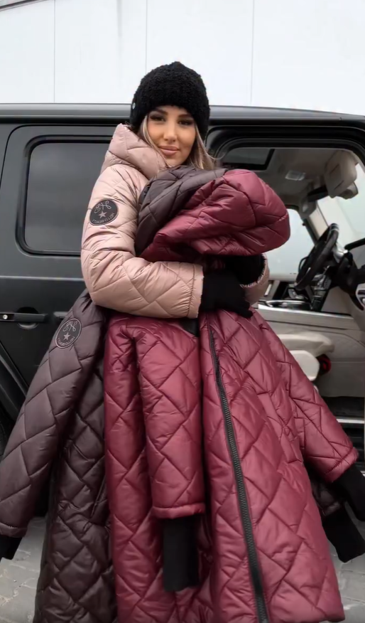 Anna | Elegantní prošívaná zimní bunda s teplou kapucí