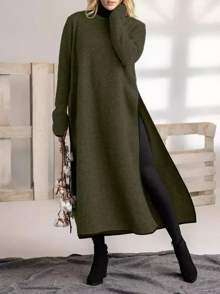 Eva™ | Elegantní dlouhé pletené šaty